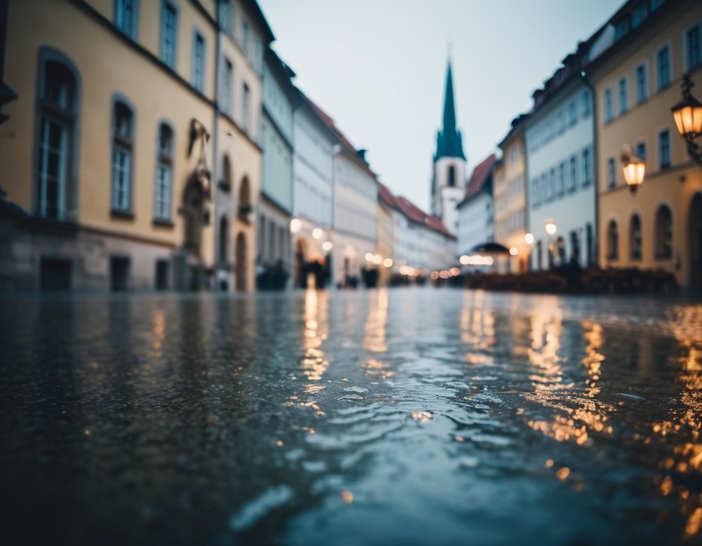  Regen in Regensburg